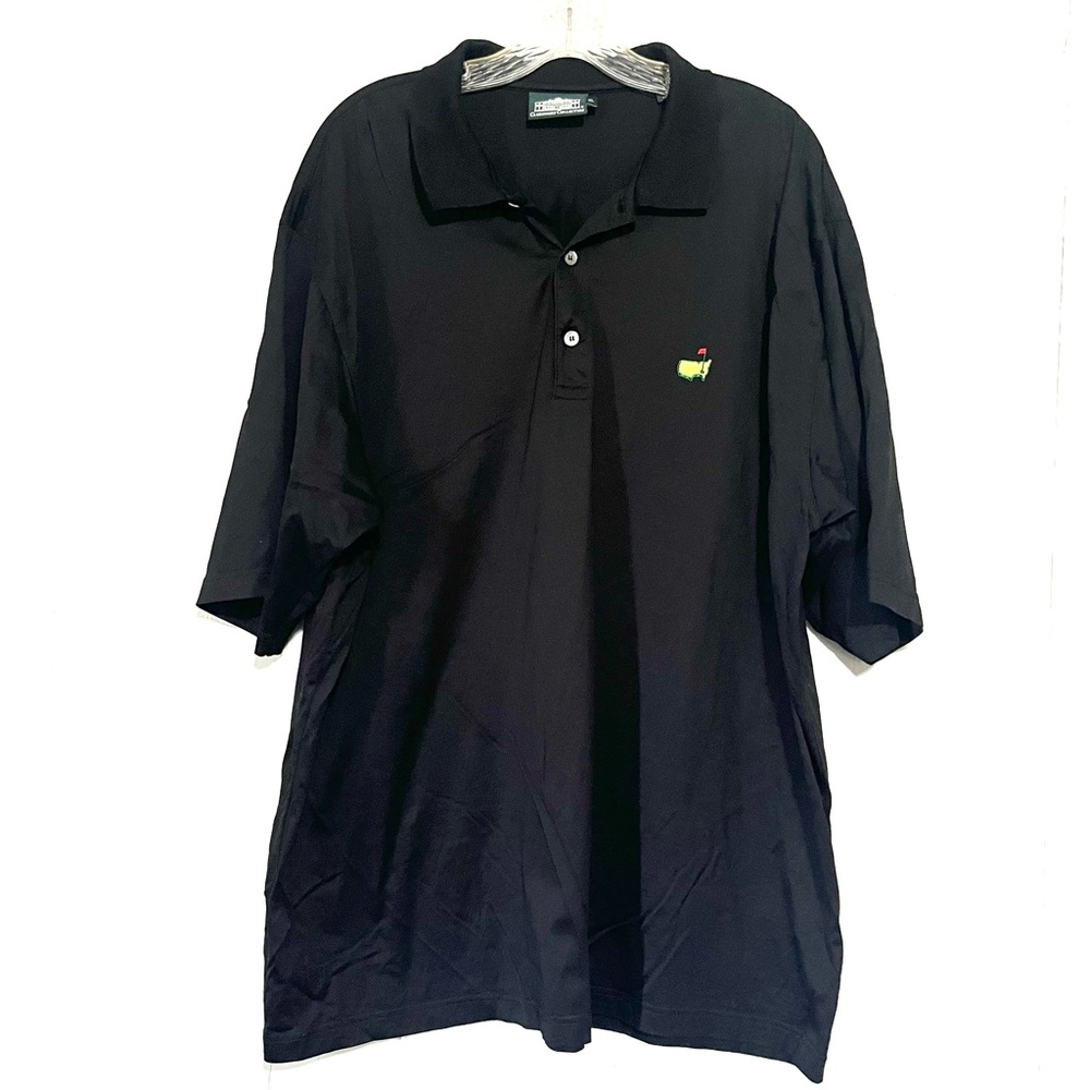 Clubhouse Collection Masters Black polo shirt